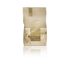 ItalWax Hard Wax White Chocolate 2.2 lbs - Ultra-Smooth Hair Removal & Body Care for Smooth Comfortable Results - Skin-Friendly High Plasticity Wax - Cosmetic