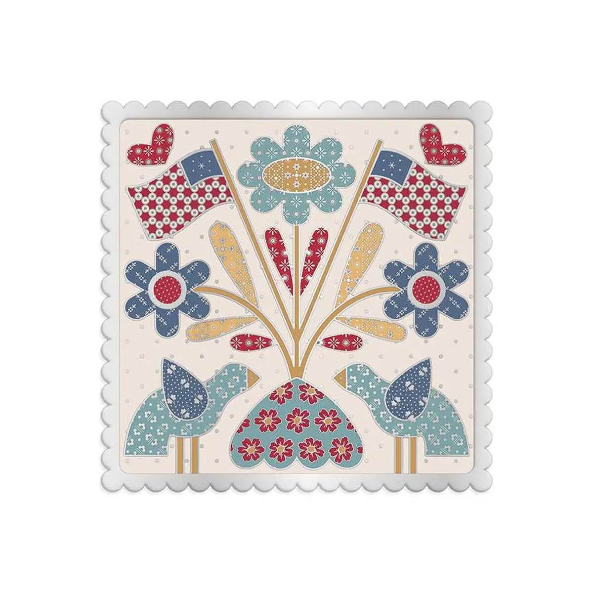 Riley Blake Designs Lori Holt Americana Needle Minder ST-40880
