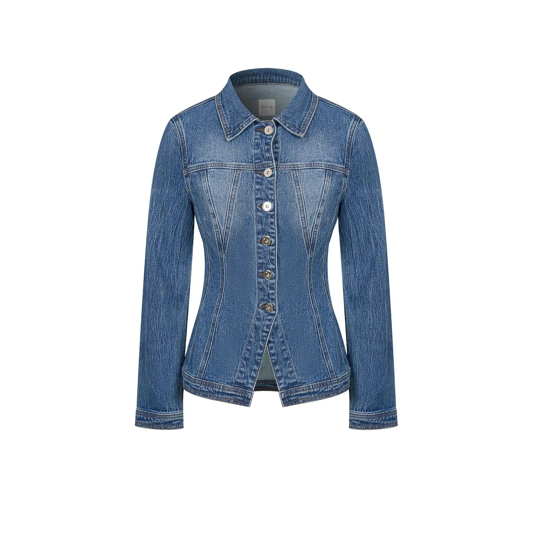 Margot Denim Peplum Jacket