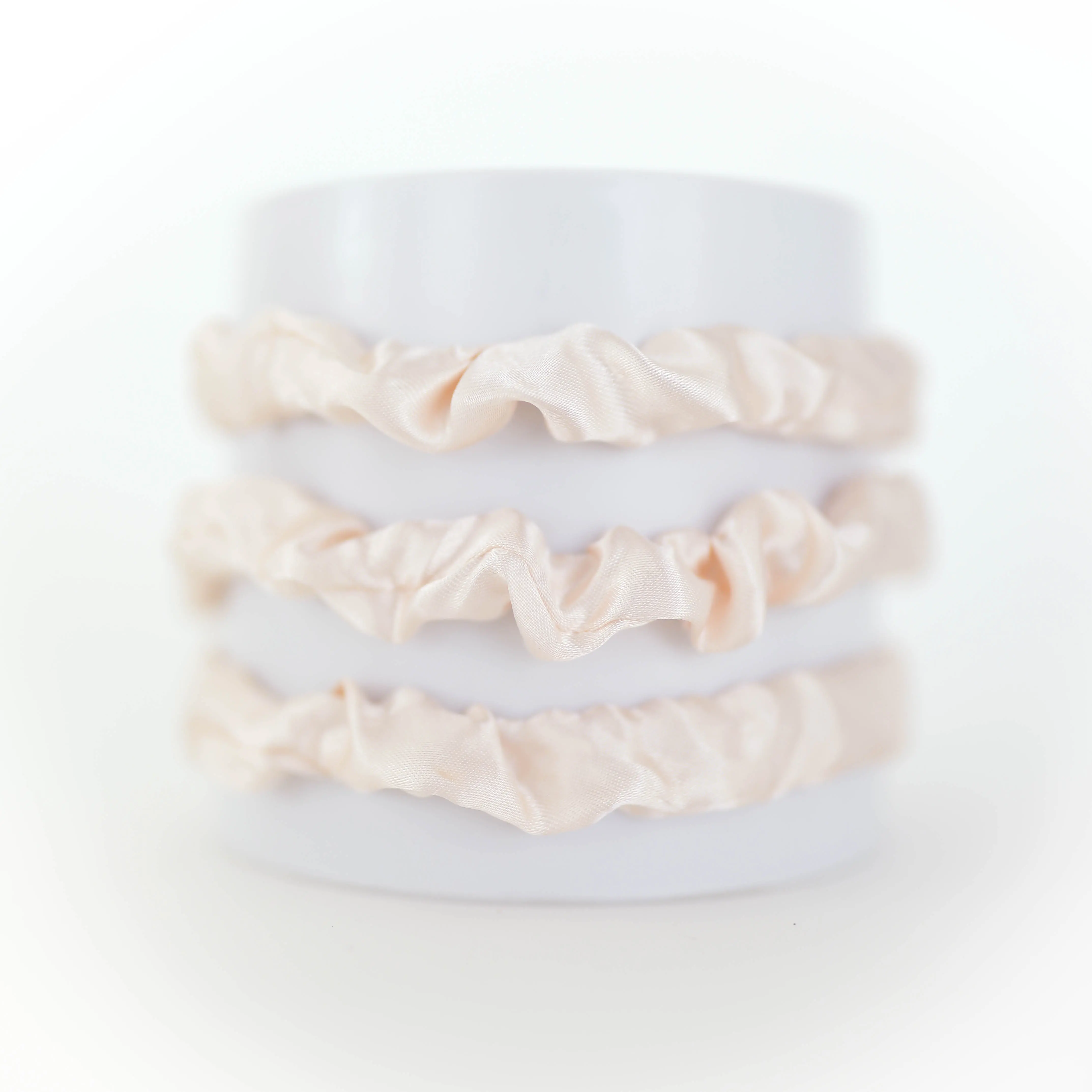 The Pearl Set Mini Scrunchies - Stylish Mini Scrunchies for Everyday Wear, Includes Multiple Scrunchies for Versatile Styling