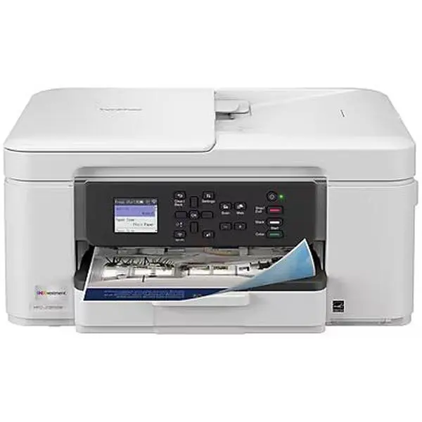 Brother INKvestment MFC-J1365DW Wireless Color All-In-One Inkjet Printer, Best for Home Office