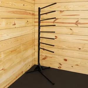Easy-Up 8-Tier Free-Standing Saddle Pad Rack Stand