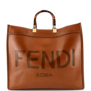 Pre-owned FENDI Leather Tote Bags REBAG Sunshine Shopper Tote Large by Rebag