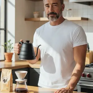 Hario Buono V60 Drip Kettle 1.2L - Matte Black