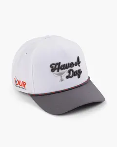 Breezy Golf “Have A Day” Limited Edition Summer Rope Hat – WM Phoenix Open x Tour Championship Trucker Snapback Cap | Premium Golf Hat with Cactus Embroidery & Adjustable Fit