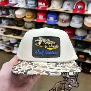 Retro Racing Patch Hat | Mesh Back Motorsport Cap | Vintage Speedway Driver Snapback Gift For Him, Gift For Her
