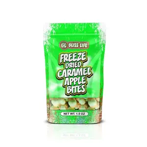 Bliss Life Freeze Dried Caramel Apple Candy Bags: 25-Piece Case