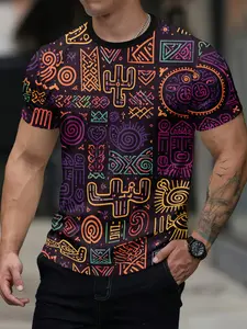 Mexican Folk Art Print Stylish T-Shirt, Latin Culture Casual Top, Long Sleeve Fitted Tee, Comfortable Daily Wear, Unique Design