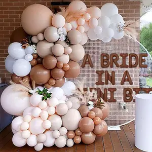 LaVenty A Bride In A Tini Bit Banner Balloons Espresso Martini Bachelorette Party Decorations Espresso Martini Bridal Shower Party Decor