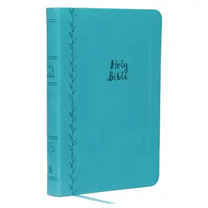 KJV Holy Bible: Value Large Print Thinline, Blue Leathersoft, Red Letter, Comfort Print: King James Version: Holy Bible, King James Version by Thomas Nelson [Leathersoft Book]