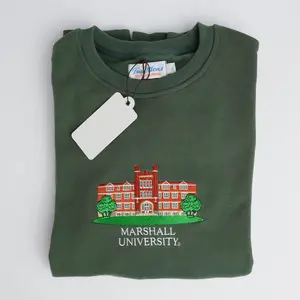 Marshall University Embroidered Sweatshirt/Hoodie