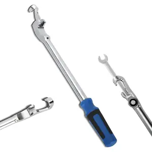 15 Inch Wrench Extender Tool Bar With handle, Torque Adaptor Wrench Extension, Universal Wrench Extender Adaptor for Maximum Leverage, Ideal for Mechanics, Garage Mechanics, Amplified Torque Handymen