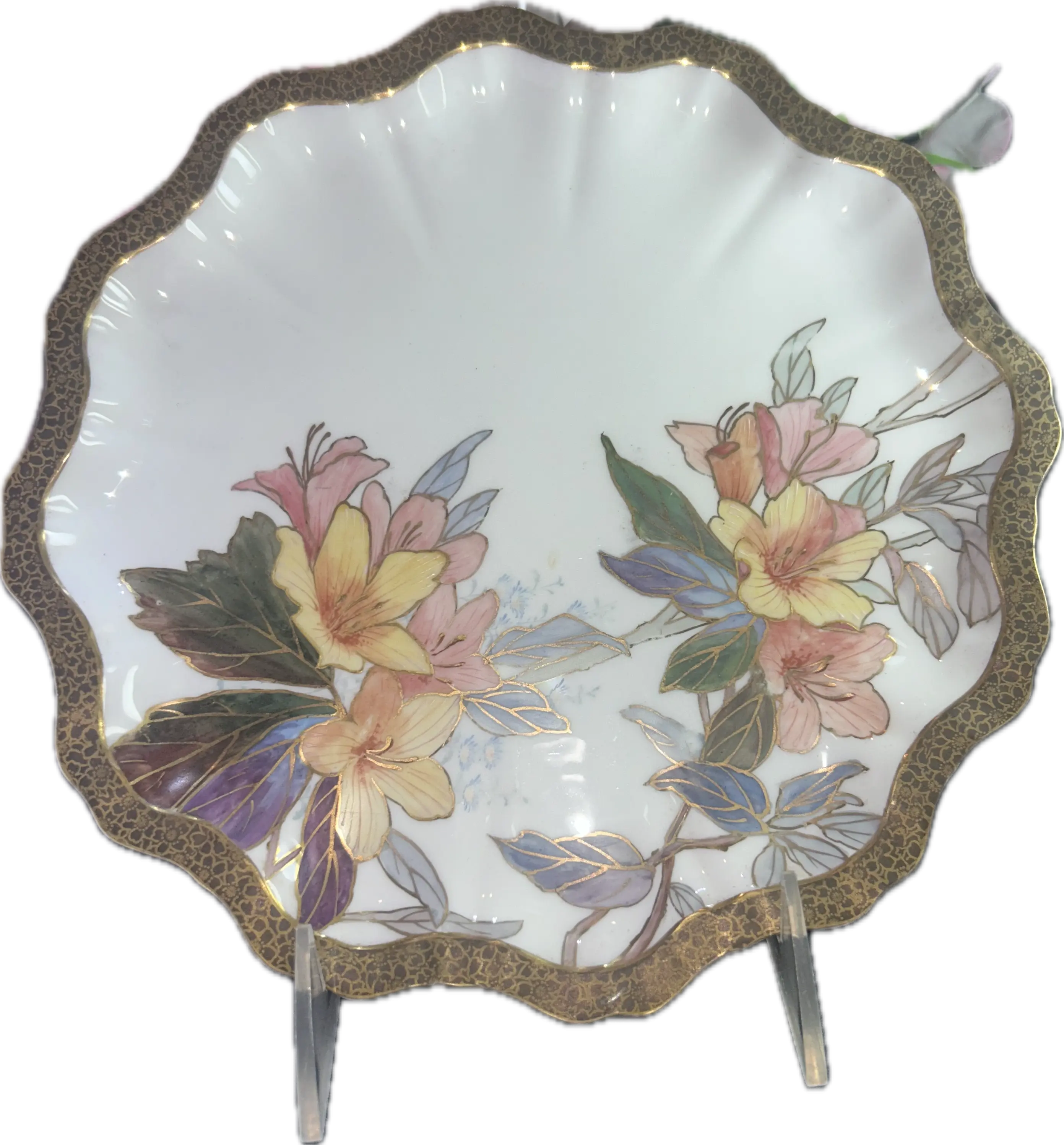 Nippon porcelain plate