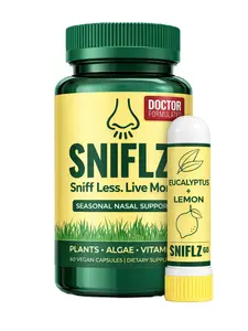 SNIFLZ Seasonal Nasal Supplement & Nasal Inhaler