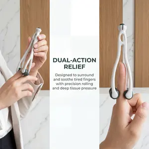 Portable Finger Joint Massager Clip Relief Roller ✨ Dredge Meridians & Shape Pretty Fingers! Must-Have!