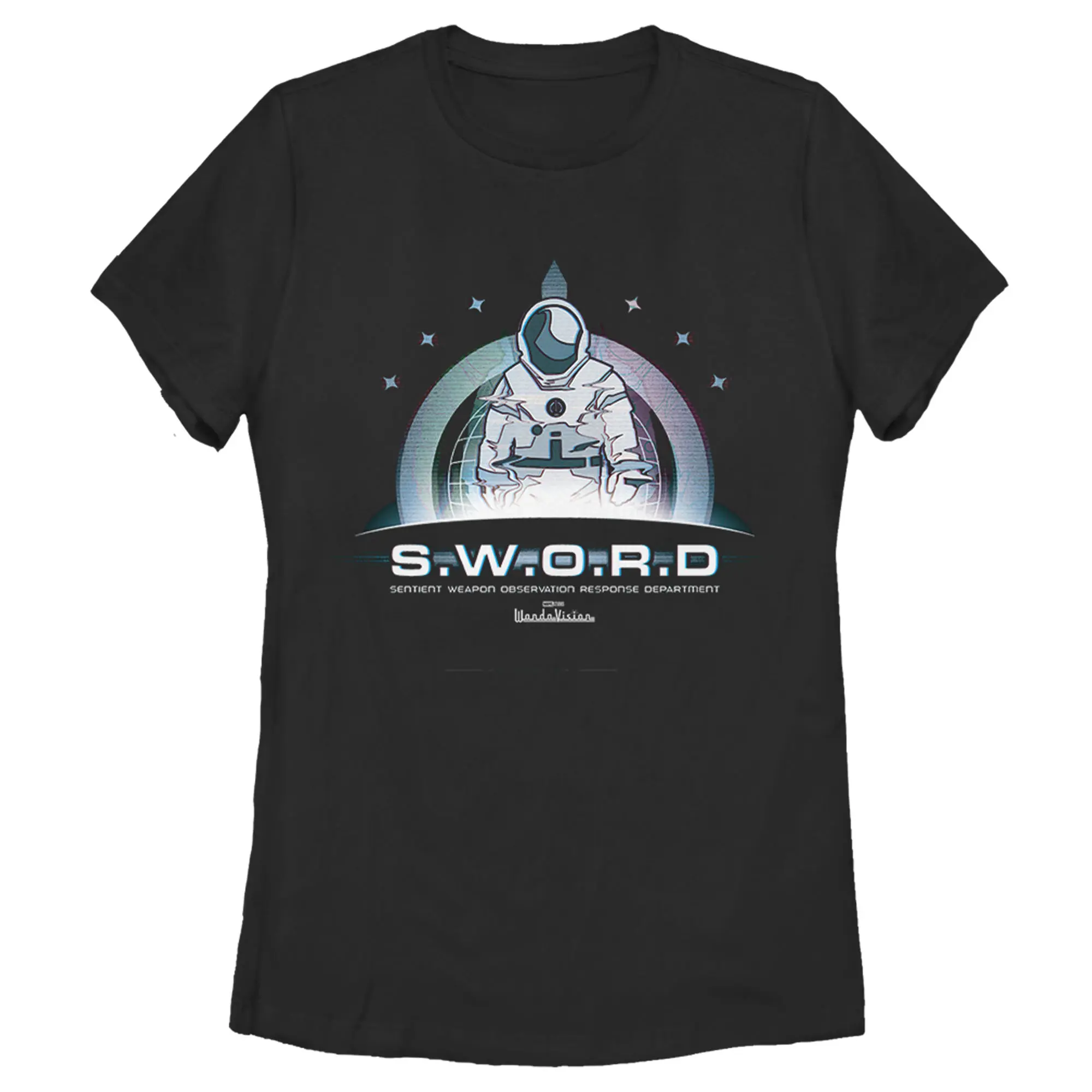 Women's Marvel WandaVision S.W.O.R.D Logo T-Shirt