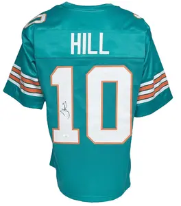 Miami Dolphins Tyreek Hill Autographed Pro Style Jersey JSA Authenticated