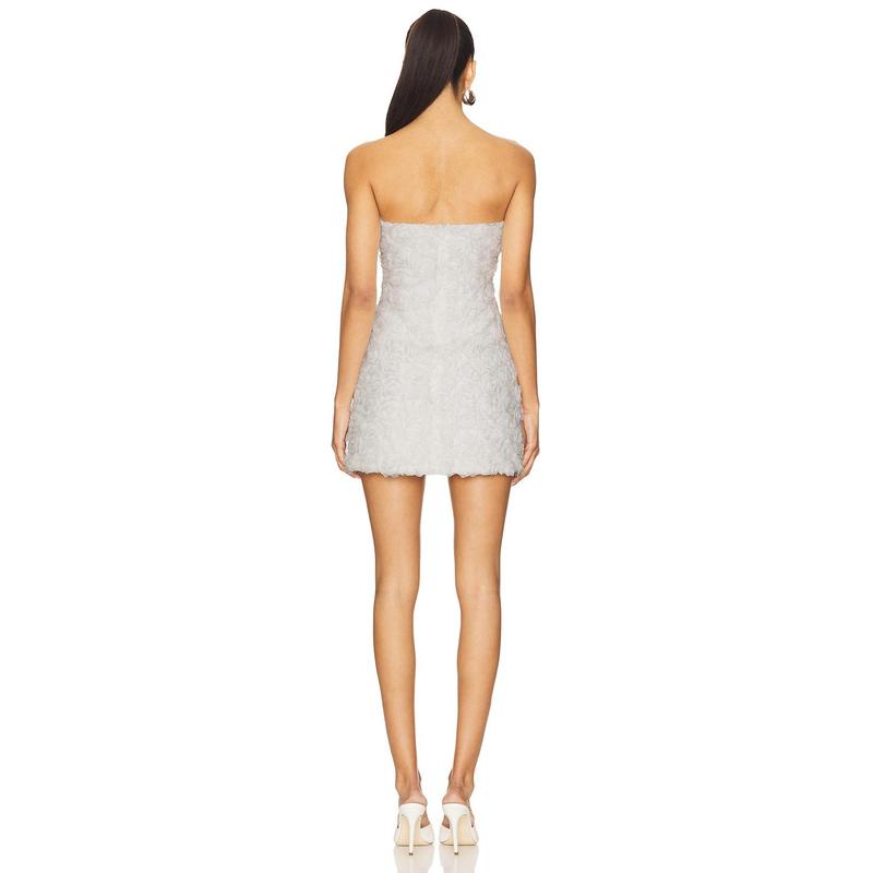 Runaway The Label Rosaline Mini Dress in White