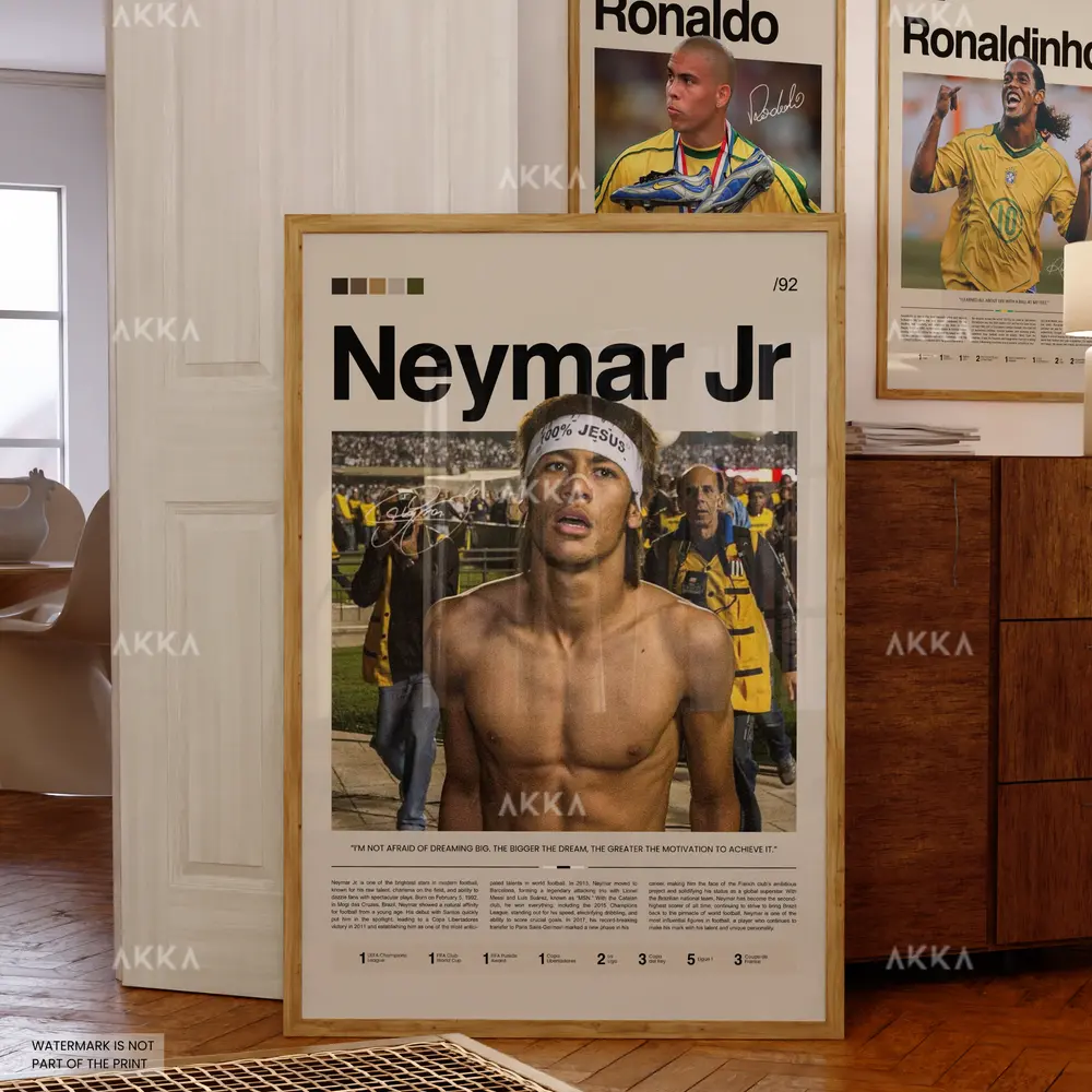Neymar Jr - Santos FC poster Neymar Jr - Santos FC poster