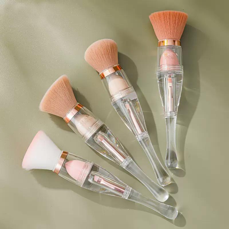 Multifunctional Makeup Brush - Compact & Lightweight, High-Quality Synthetic Bristles, Ergonomic Handle, Easy to Clean,  Shipping  Free