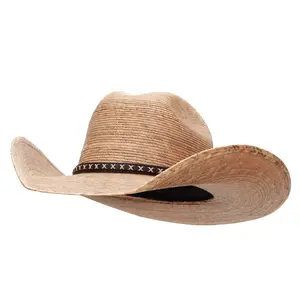Palm Braid Two Hump Crown Cowboy Hat
