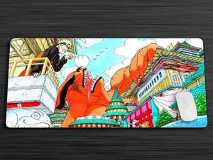 Kurana Desk Mat Manga Playmat Anime Mouse Pad Print Anime Game Mat Ninja Gaming Mousepad