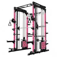 Pink Rack with Weight Stack Set
