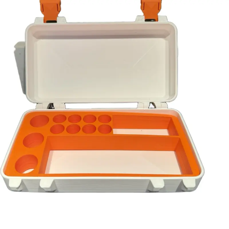 Large Unique 3ml and 10ml Peptide/Insulin Vial and Syringe Case For Travel