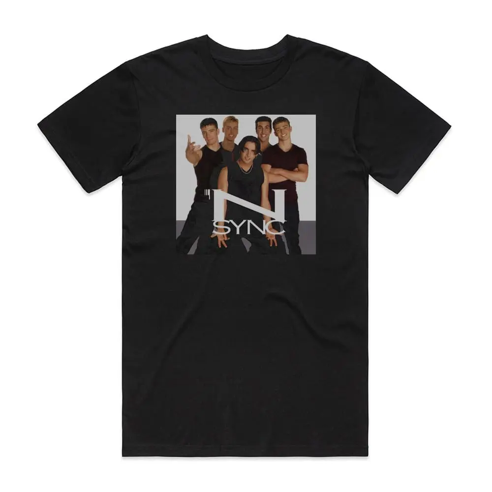 NSYNC Nsync Album Cover T-Shirt Black