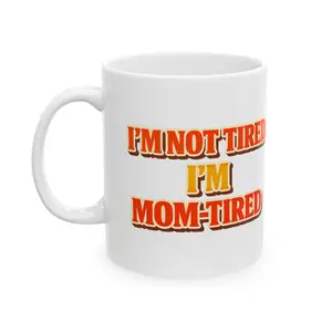 Im Not Retired Im a Professional Mom Mug | Funny Retirement Humor Ceramic Mug