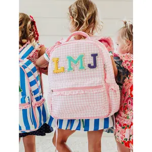 Ridley Backpack - Rosey Pink Gingham