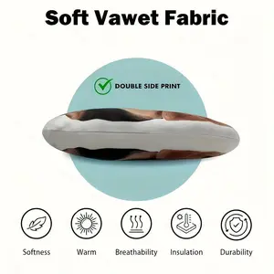 Comfortable and intimate, customized pet photo plush pillow personalized dog and cat memory pad, unique and fun gift