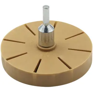 3.5Inch Decal Eraser Wheel Pneumatic Car Sticker Film Glue Remover Pin Stripe Removal Tool Car Adhesive Removal Tool Double Sided Adhesive Decal Graphics Remover for Car Cleaning