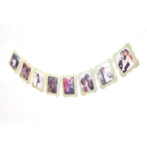 Bride to Be Photo Banner - Champagne Glitter, Engagement Party Decorations, Bridal Shower Decorations, Birthday Photo Banner, 80in x 5.3in