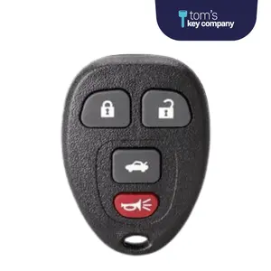 Brand New Aftermarket 4 Button Remote FOB for Select Buick, Chevrolet, Pontiac, & Saturn Vehicles (GMRM-4TZ1RE-RMT)