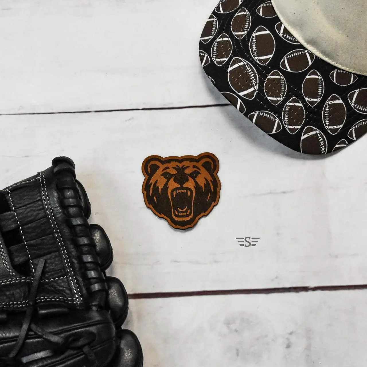 Bear Leather Patch (Patch Only)