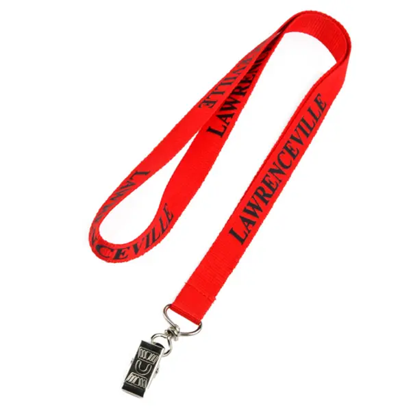 Promotional 3/8" High Quality Polyester Lanyards Custom Printed