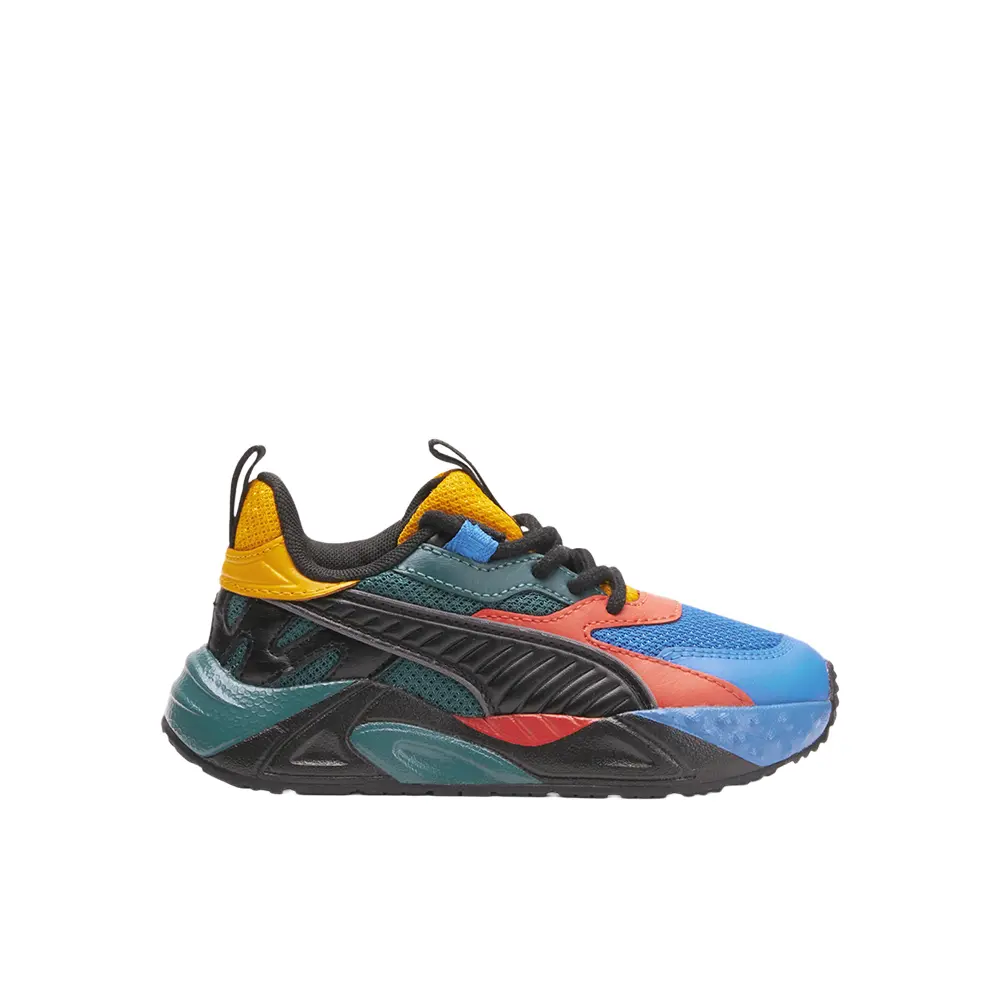 PUMA Kids Boys Rs-Trck Color Lace Up  Sneakers Shoes Casual - Black