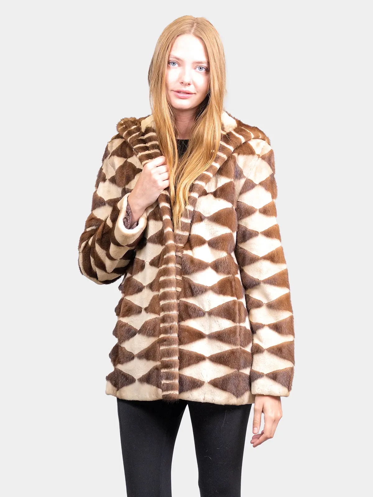 Women's Mahogany Mink Jacket Women's Mahogany Mink Jacket