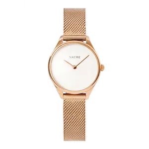 Mini Lune - Rose Gold - Rose Gold Mesh