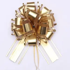 6 count Pull Bows,  Bows for Presents 6 inch Pull Bow for Gifts Wrapping Party  Boxes Bow Basket Packaging Bows for Valentine's Day Presents Flower Decorations ()