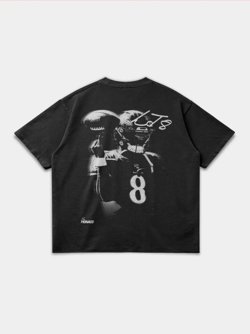 LAMAR JACKSON BLUR BACK SIDE TEE LAMAR JACKSON BLUR BACK SIDE TEE