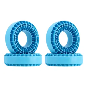 INJORA Silicone Rubber Insert for 118-122mm 4.75" OD 1.9" Wheel Tires(Large Blue)