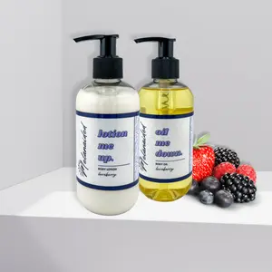 Loveberry Berry Vanilla Body Care Duo Set | Lotion + Body Oil