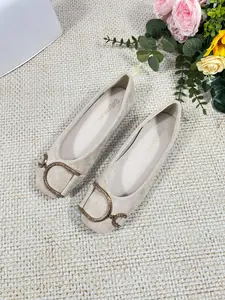 Luxury Rhinestone Square Toe Flats, Elegant Mary Jane Shoes, Soft Fabric Party Dress Shoes, Stylish Women's Shoes for Weddings, Fashionable Flats
