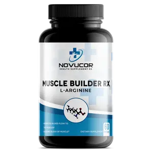 Muscle Builder RX L-Arginine Healthcare Amino Supplement Dietary