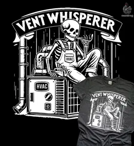 HVAC Shirt / Hvac Technician Sweatshirt / Hvac Service Tech Hoodie / Hvac Gifts / Hvac Tech T-Shirt / Funny Vent Whisperer Sweater