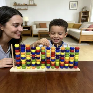 Color Stack Challenge – Playable indoors and outdoors, a multiplayer educational strategy game with multiple gameplay modes, an excellent brain teaser for ages 3 and up