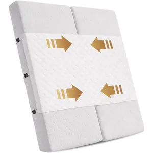 Split King Gap Filler for Adjustable Bed Mattress Slide Stopper Prevent Sliding with Anti-Slip Bed Bridge Connector Keep Mattress from Sliding Twin XL Gap Solution DeLuxe ®