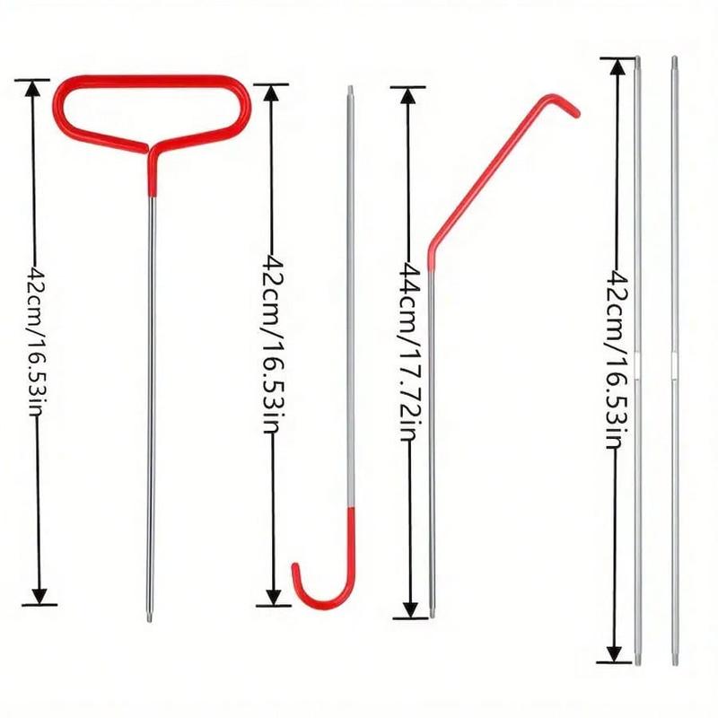 13 PCS Emergency Car Unlock Tool Kit, Vehicle Repair Lock Out Set, Long Reach Puller 13 PCS Emergency Car Unlock Tool Kit, Vehicle Repair Lock Out Set, Long Reach Puller